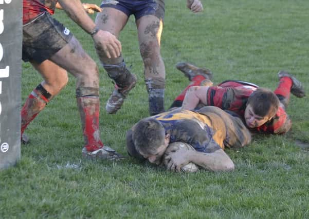 Skipper Paul Davey's try sparked the Holbrook comeback