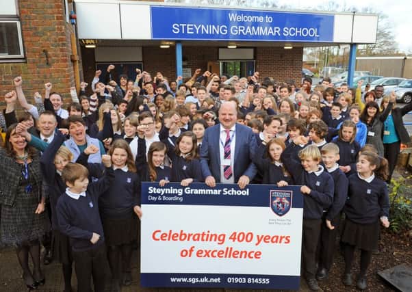 JPCT 310114 Steyning Grammar school celebrating 400th anniversary. Photo by Derek Martin