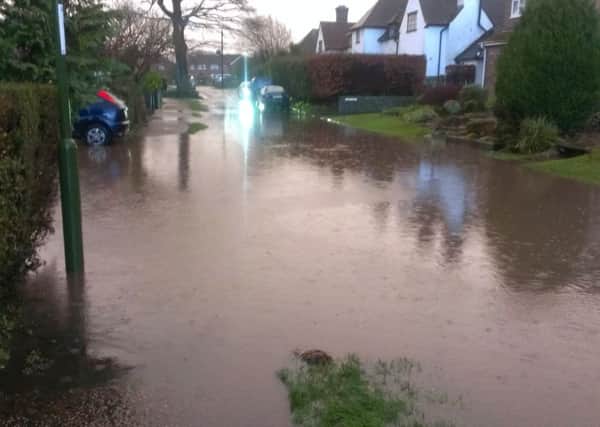 Flooding in Storrington