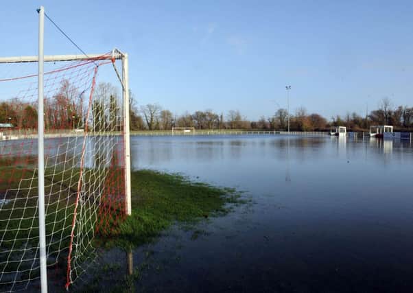 Arundel's flooded pitch