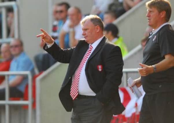 Steve Evans pulled few punches in his assessment of Rotherham's performance