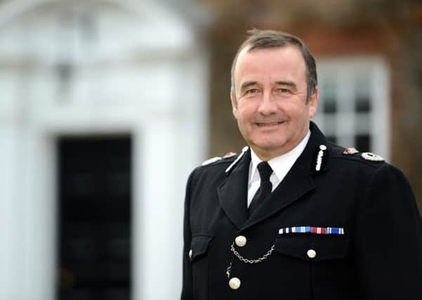 Outgoing Sussex police chief constable, Martin Richards
