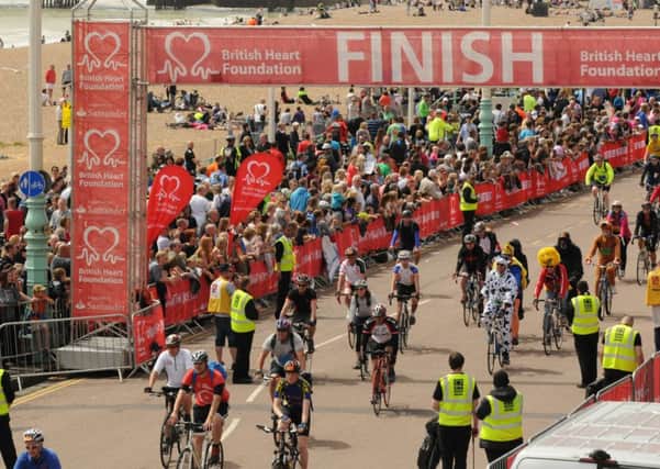 28,500 cyclists took part in the British Heart Foundations (BHF) London to Brighton Bike Ride last year