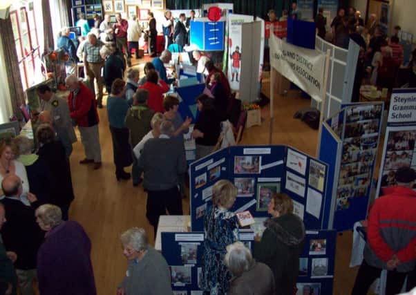 Crowds at the last Steyning Showcase, in 2012
