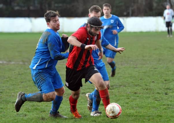 Action from Southwicks match with Ferring