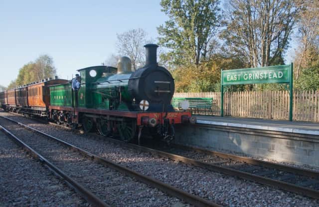 Bluebell Railway steamed into East Grinstead last year - picture by John Sandys