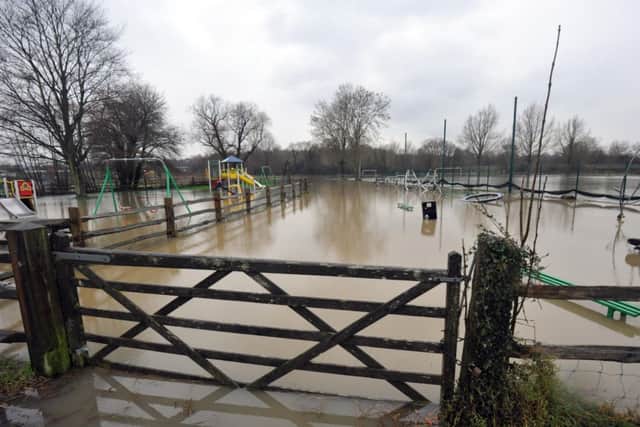 29/1/14- Flooding at The Clappers, Robertsbridge.