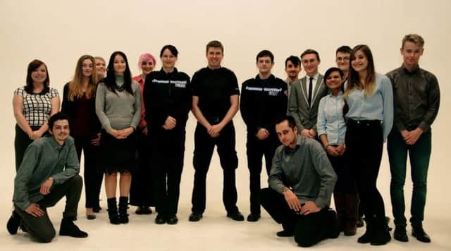 Students at Northbrook College have worked on a campaign as part of their media course and presented it to a panel from Sussex Police.