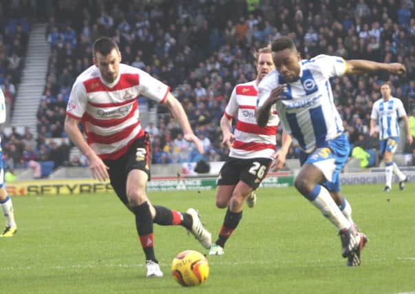 Kazenga LuaLua made the difference when he came on against Doncaster. Pictures by Angela Brinkhurst