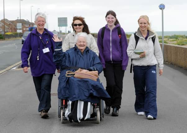 Could you lead walking groups like this for people across Arun like this?