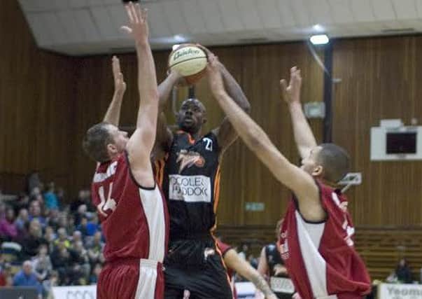 Terrell Bell in action against Manchester