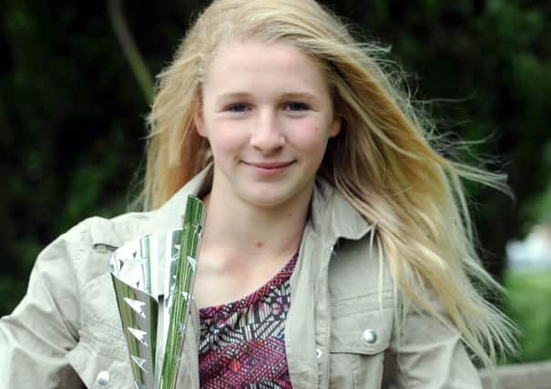 Madeleine Angell was the 2013 youth sport achievement award winner