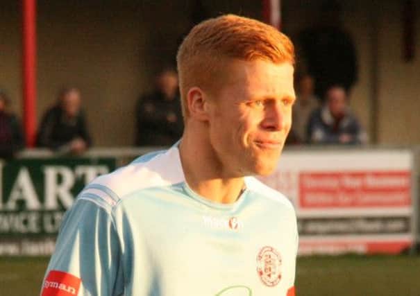 Trevor McCreadie is set to return to Hastings United's squad for the visit of Merstham tomorrow (Saturday) - weather permitting. Picture by Terry S. Blackman