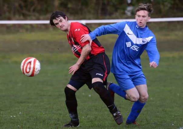 Action from Storrington's match with Saltdean.