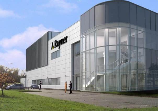 Artist's impression of the new Rayner Intraocular Lenses site in East Worthing