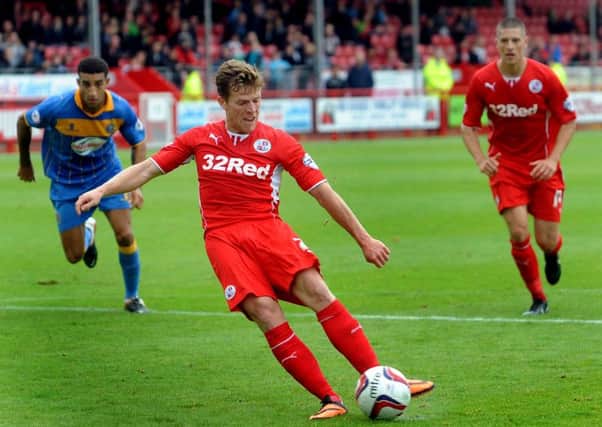 Billy Clarke is Crawley Town's top scorer with five goals this season