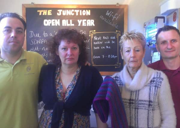 Neil Austine, Jayne Bunting, Tina Fowler and Mark Woods at the Junction
