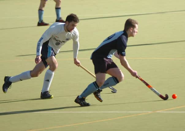 Action from South Saxons' second team game against East Grinstead thirds on Saturday. Picture by Simon Newstead