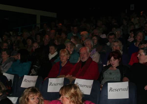 Photo of audience at the Windmill Cinema in Littlehampton for screening of 12 Years a Slave