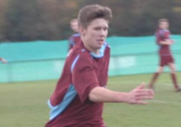 Sam Cruttwell pictured playing for Little Common earlier in the season