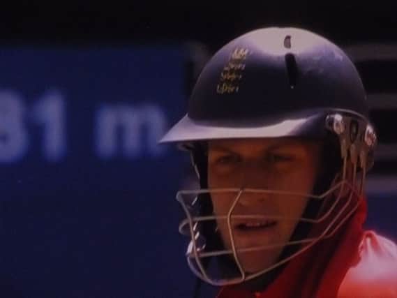 Harry Finch opened the batting for an England team which came third in the ICC U19 World Cup