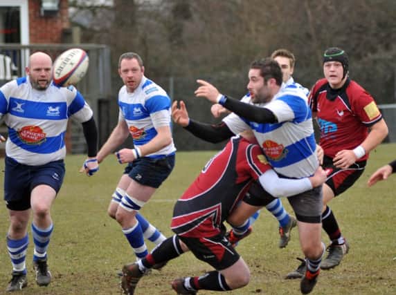 Action from Hastings & Bexhill's visit from Cranbrook last season