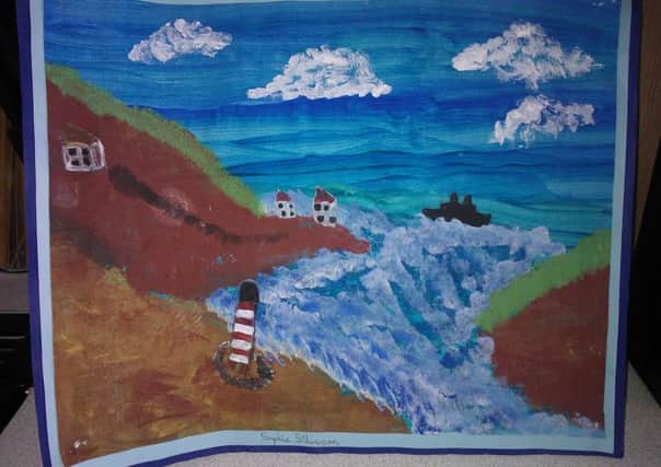 This painting was found in a trolley in Broadwater