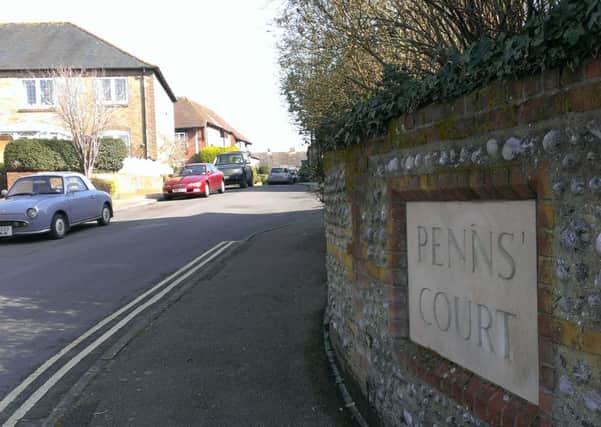 Residents in Penns Court, Steyning, are calling for action to improve safety