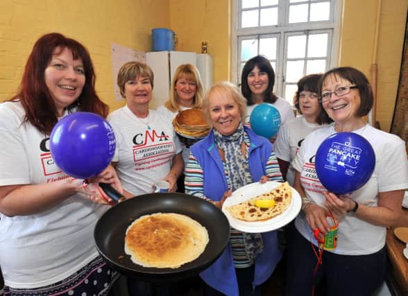 1/3/14- Grand Pancake Party in Roberstbridge to raise money for the Cardiomyopathy Association.