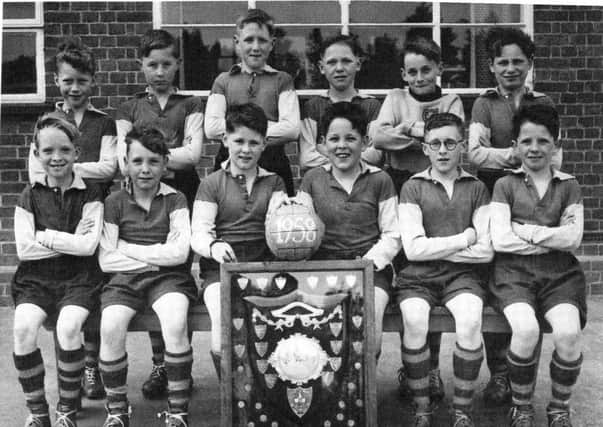 Lancing Primary School football team, 1958