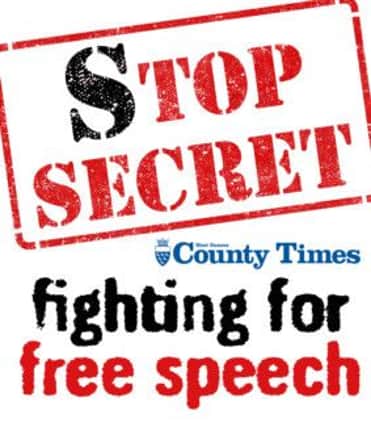 Stop Secret campaign logo