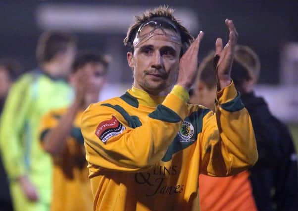 Horsham player/manager Gary Charman. Picture by John Lines