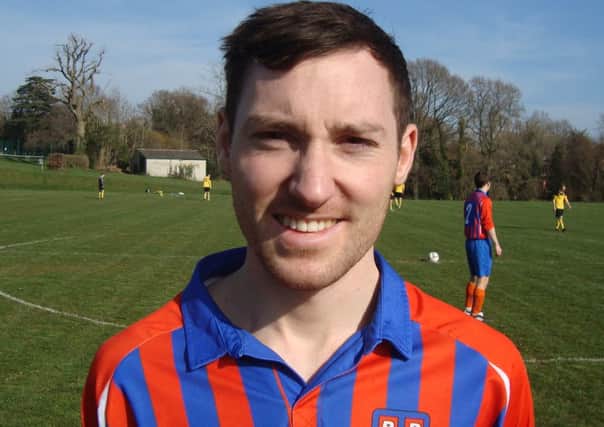 Dean Boyd scored two goals in Battle Baptists' quarter-final victory over Community Solutions Burnley