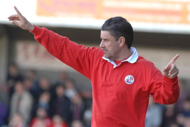 Crawley Town manager John Gregory. Pic by Jon Rigby