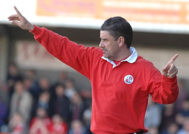 Crawley Town manager John Gregory. Pic by Jon Rigby