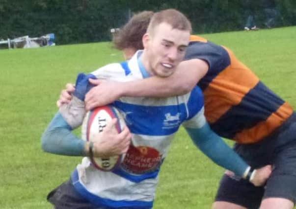 Tom Waring scored a hat-trick of tries for Hastings & Bexhill in the win over Sittingbourne