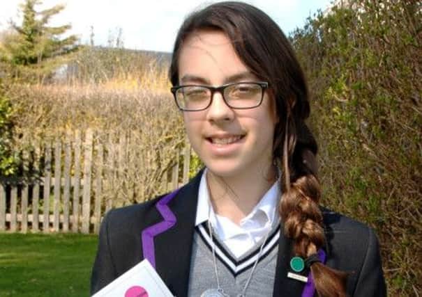 Shoreham College student Anna Braddick had triple success at Springboard