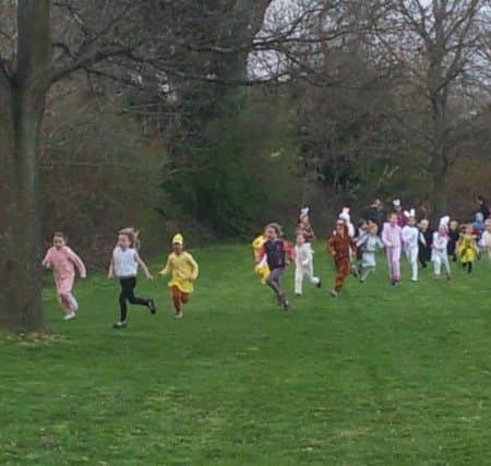 Easter fundraising run by Horsham mums and families