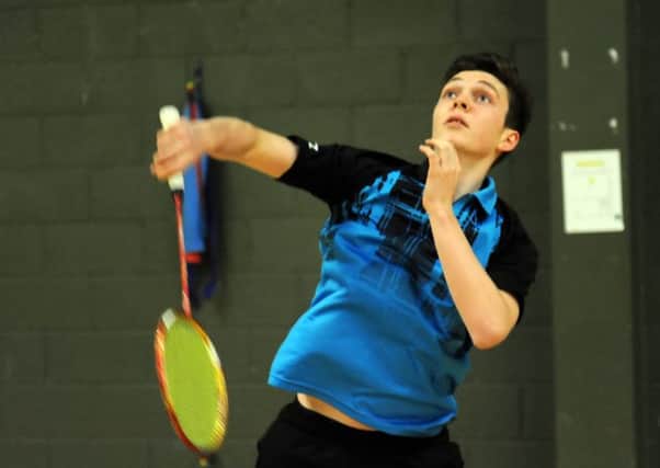 JPCT 250314  David King, young badminton player who has just represented England U17s. Photo by Derek Martin PPP-140325-131812004