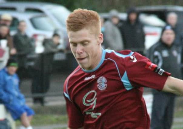Trevor McCreadie scored a hat-trick for Hastings United in the 4-0 win at home to Worthing. Picture by Terry S. Blackman