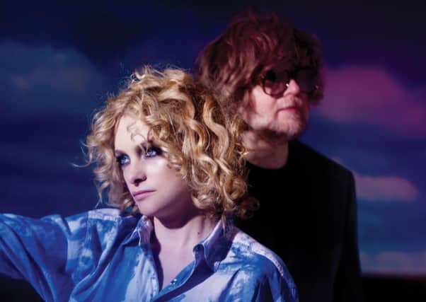 Goldfrapp's  Alison Goldfrapp (vocals, synthesizer) and Will Gregory (synthesizer) - picture by Sonic PR