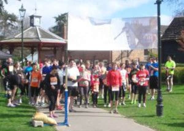 Over 600 people turn out for Horsham Sport Relief Mile SUS-140331-162720001