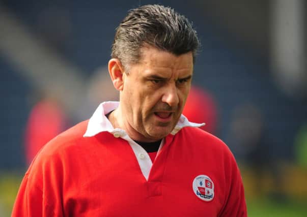 Crawley Town's manager John Gregory.  Photo by Chris Vaughan/CameraSport