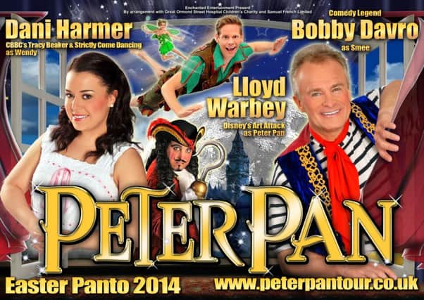 Peter Pan at the White Rock Theatre, Hastings SUS-140204-071050001