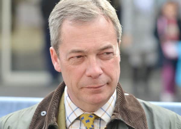 Nigel Farage - leader of UKIP