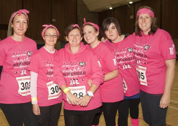 The annual Night to Remember Midnight Walk raises money for St Barnabas House