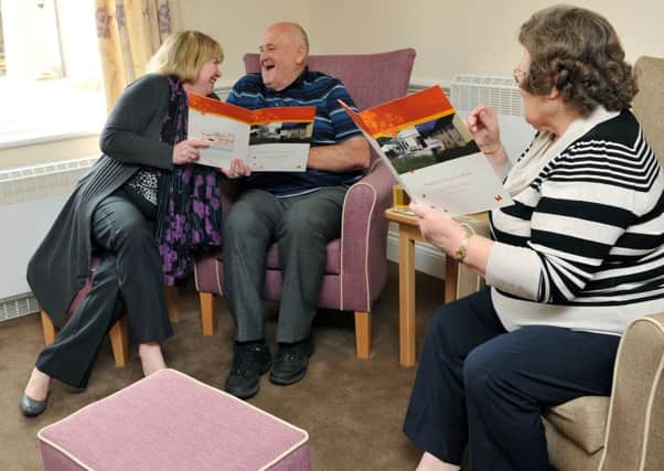Residents at the newly-opened building at Fairlight Nursing Home in Rustington