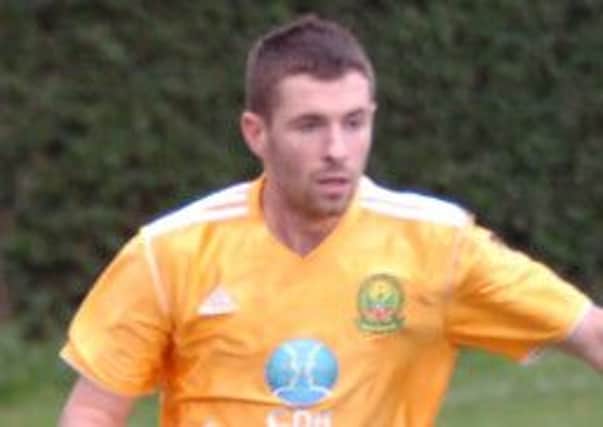 Mike Booth netted Westfield's equaliser in a 1-1 draw away to Haywards Heath Town last night