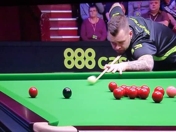 Jimmy Robertson is one more win away from a place in the Dafabet World Snooker Championship