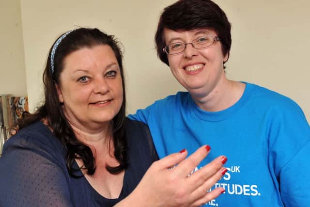 Geraldine, right, with her mother-in-law Dawn Venables who has  Parkinsons   L15588H14